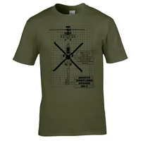 Apache AH-1 Blueprint Men T-Shirt - AH64 Helicopter Army Air Corps RAF Shirt Short Sleeve Casual Cotton O-Neck Summer TShirts