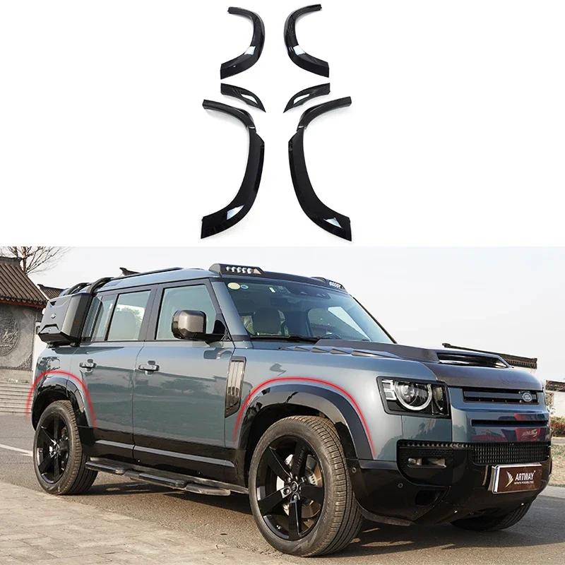 

Modification Parts Car exterior accessories PP material wide wheel arch for Land Rover new Defender 110