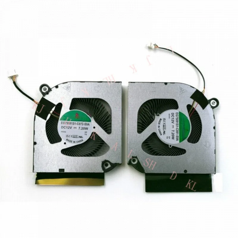 

N New FOR Acer Predator Helios 300 PH315-55 PH317-55 PH317-56 CPU & GPU Cooling Fans