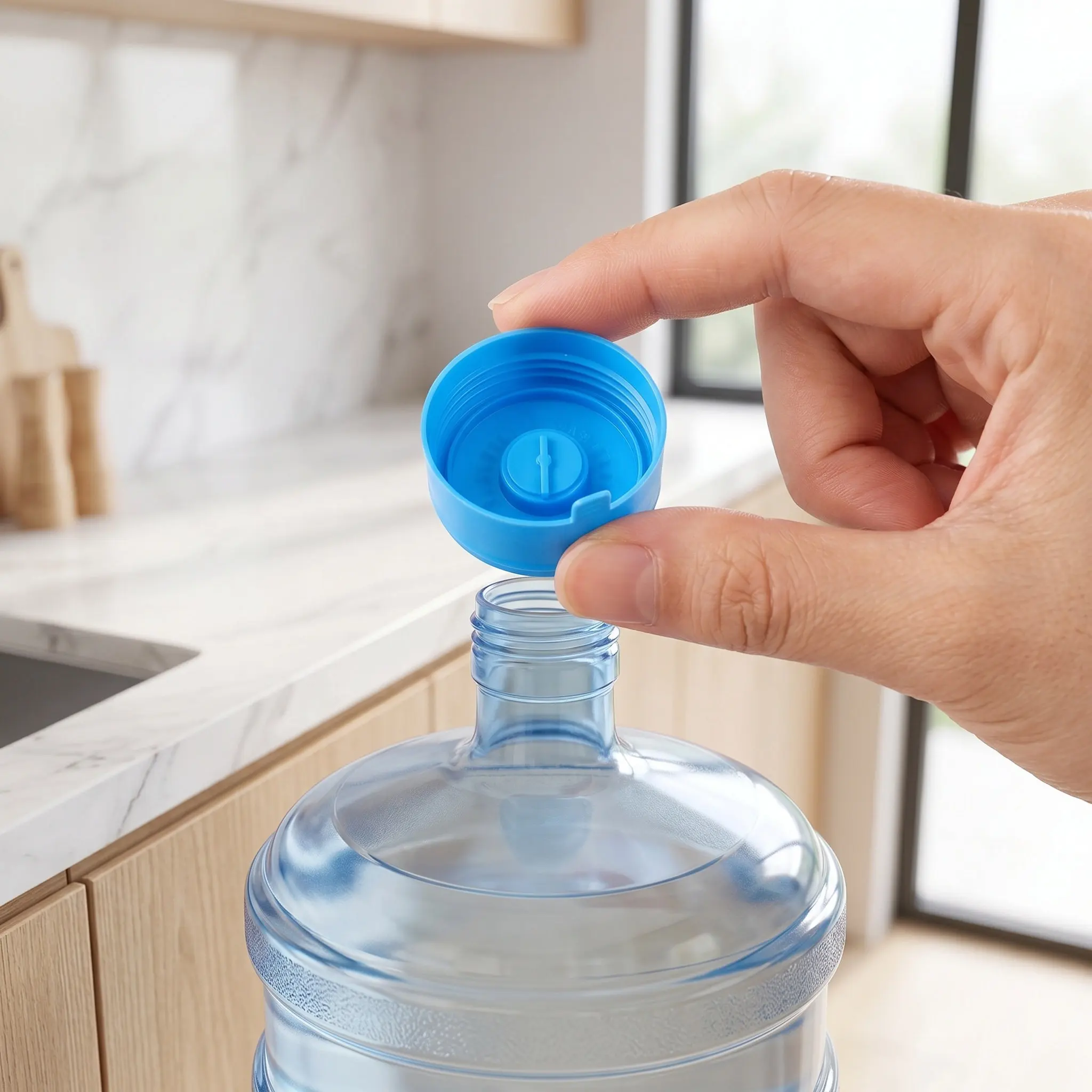 30Pcs Pure Water Bucket Screw Caps Leak Proof Plastic Replacement Caps for Home Use Office Outdoor Water Jug Gallon Dispenser