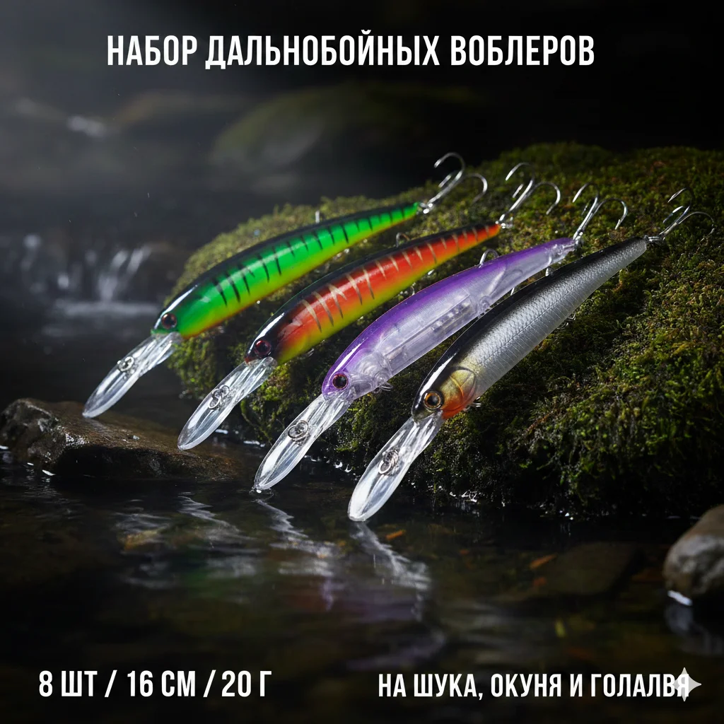 Señuelos Crankbait buceo profundo – Flotantes para depredadores - imagen 5