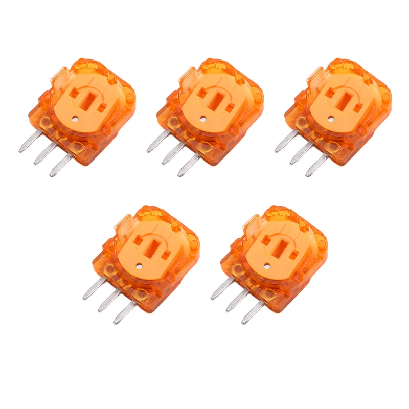 

SUNRI-5 шт. TMR джойстик-потенциометр для игровой консоли PS5, джойстик-переключатель, датчик ALPS, потенциометр для Playstation 5