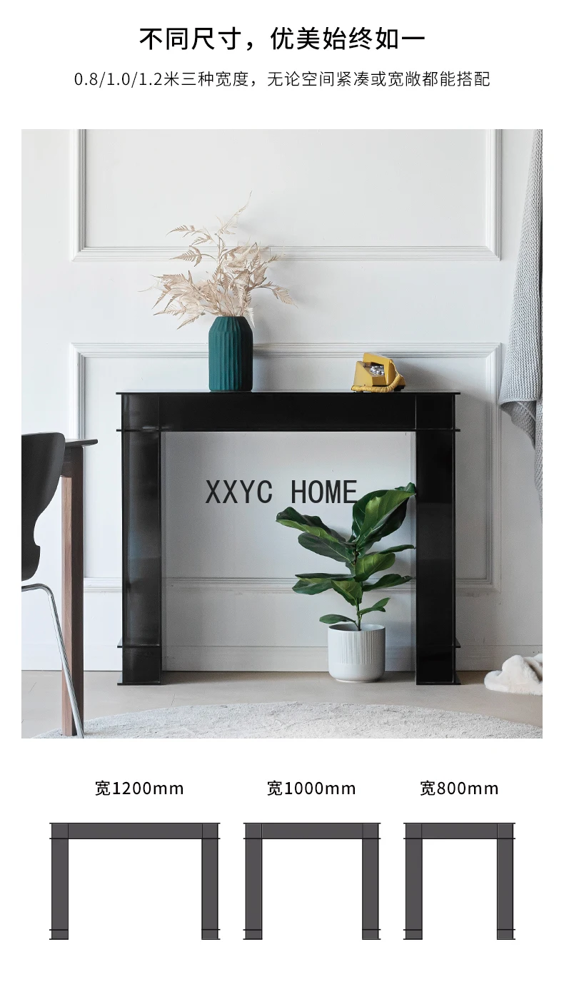 GY Light Luxury Home Console Italian Modern Minimalist Side Table Wall Narrow Decoration Entrance Rack Creative Console Tables