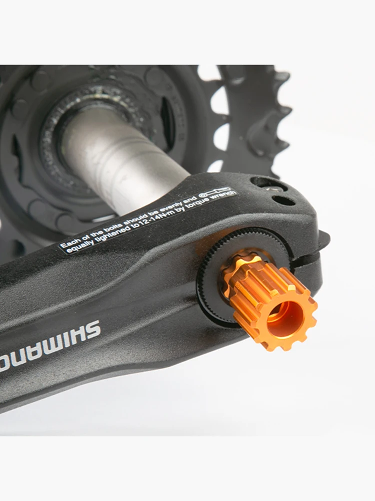 AliExpress Bicycle Crank Cap Tool 2 in 1 For XTR M9100 Crank Hollow Arm Adjustment Cap For Mtb Road Bike Crank Remove Tools