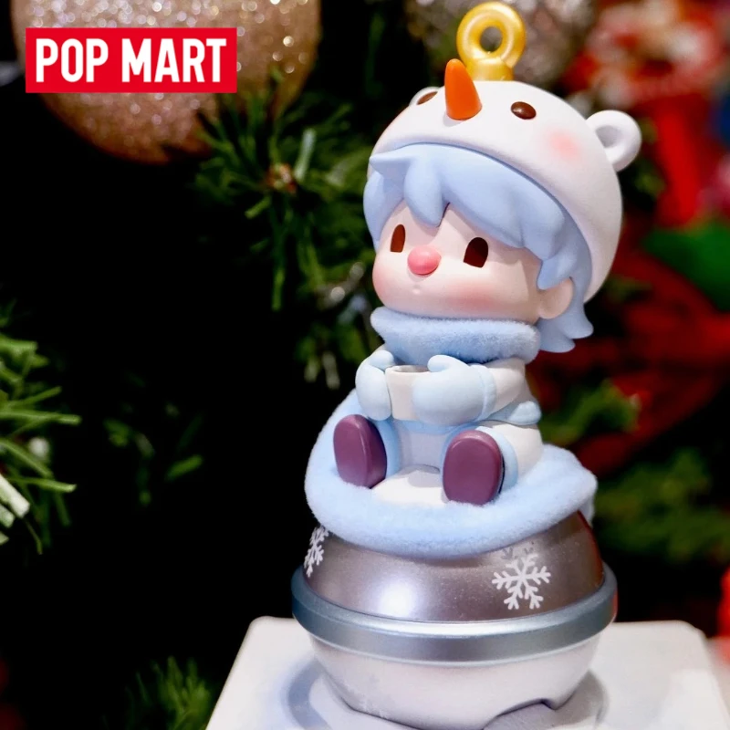PopMart Sweet Bean Your Exclusive Holiday Blind Box Cute Anime Figure Pendant Ornament Collect Model Toy Surprise Christmas Gift