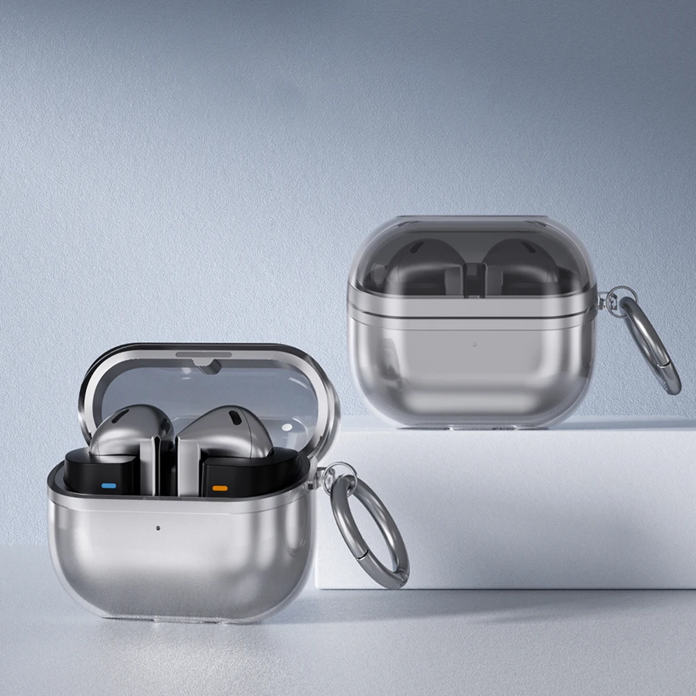 

Wireless Earphone Case Cover For Samsung Buds 3/3 Pro Transparent Silicone Protective Case For Earbuds Dust-proof Cover