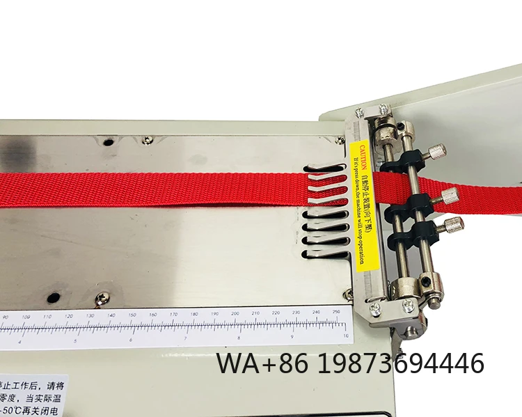 

PFL-919 Automatic Fabrics Cutter, Hot & Cold Ribbon Tape Label Die Cutting Machine