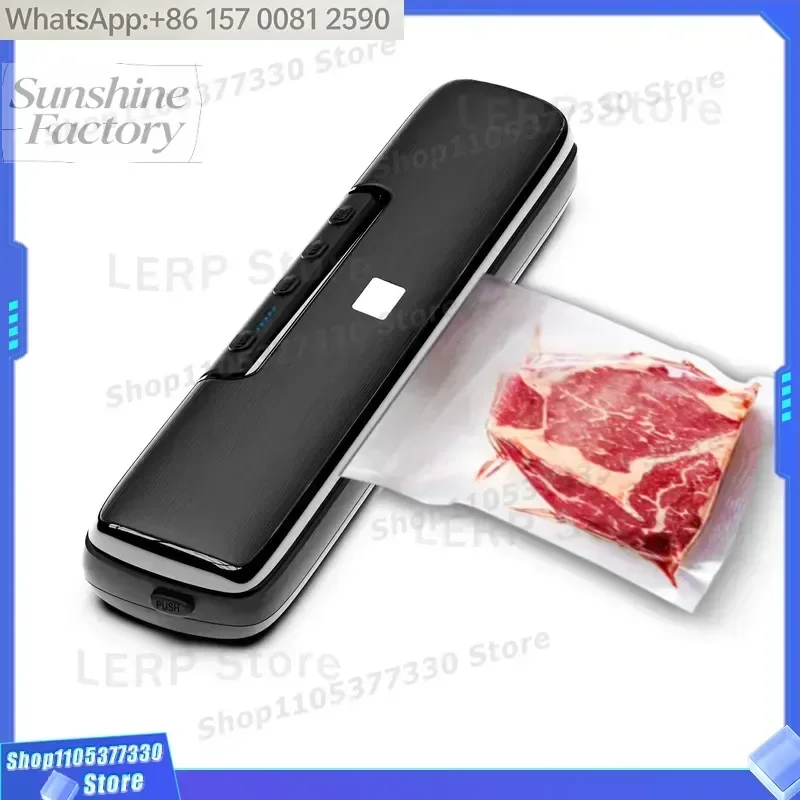 Small Household Kitchen Fresh Keeping Machine Electric Wet/Dry Vacuum Sealing for Food Automatic Rice Vacuum Packaging