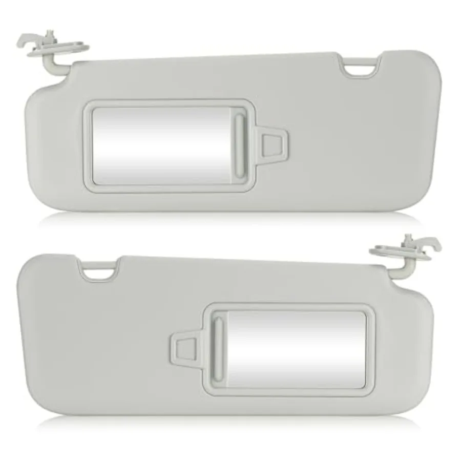 

Left Driver Right Passenger Side Gray Sun Visor Fit for Hyundai Elantra 2017 2018 2019 2020 Sunvisor Replacement 85210-F0100TTX