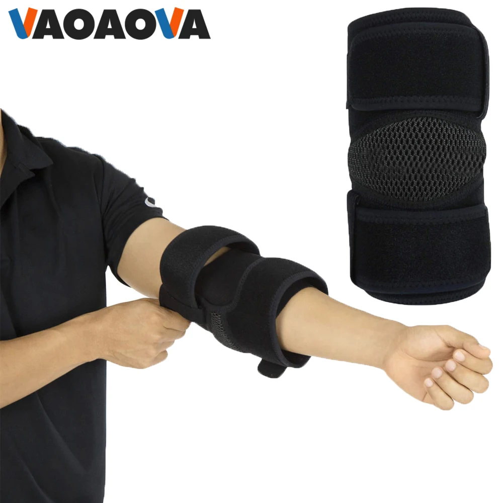 Elbow Brace - Tennis Compression Sleeve - Wrap for Golfers, Left or Right Arm - Tendonitis Support Strap for Golf, Men and Women