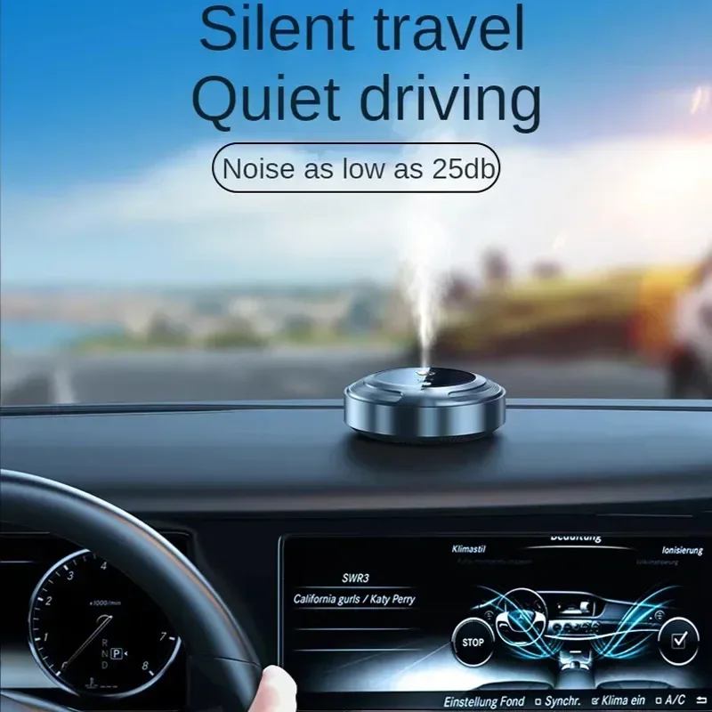 Car Essential Oil Diffuser Electric Perfume Car Air Freshener Diffuser Machine Automatic Start and StopFragrance Diffuser