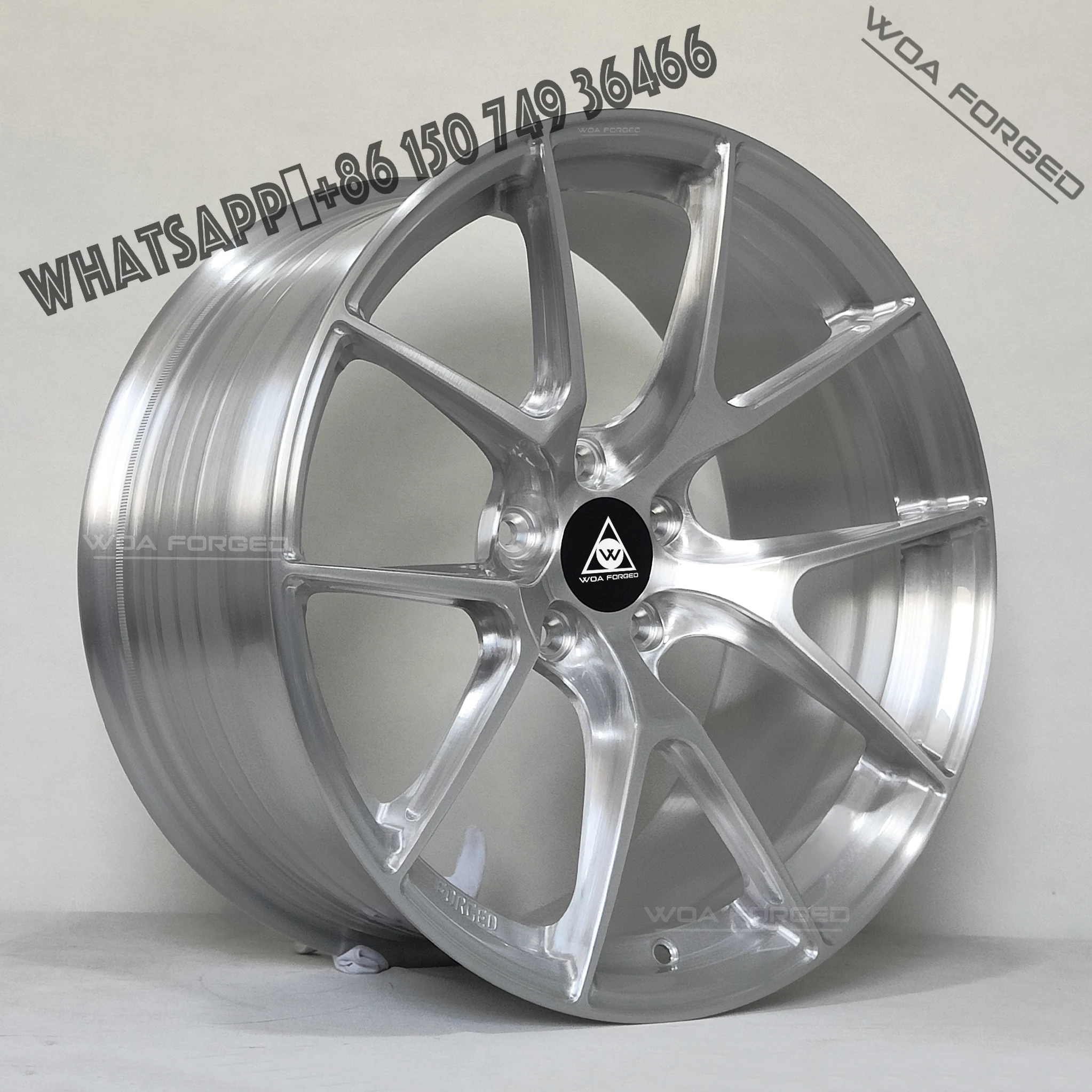 

Light Weight VS-5RS Stylish Muscular Brushed Silver Forged Wheels Car 18-22 Inch 5X112 5x120 5x114.3 20mm 40mm 35mm 100mm 98mm