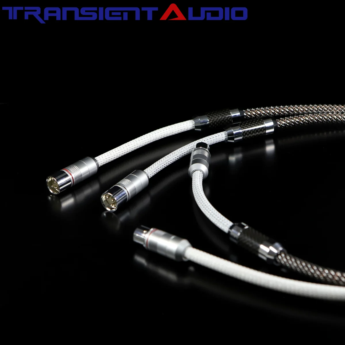 TRANSIENTHI-FIAUDIO 5N Pure Silver Cryo-treated XLR Balanced Cable – Audiophile for Amp, Preamp, DAC, CD Player