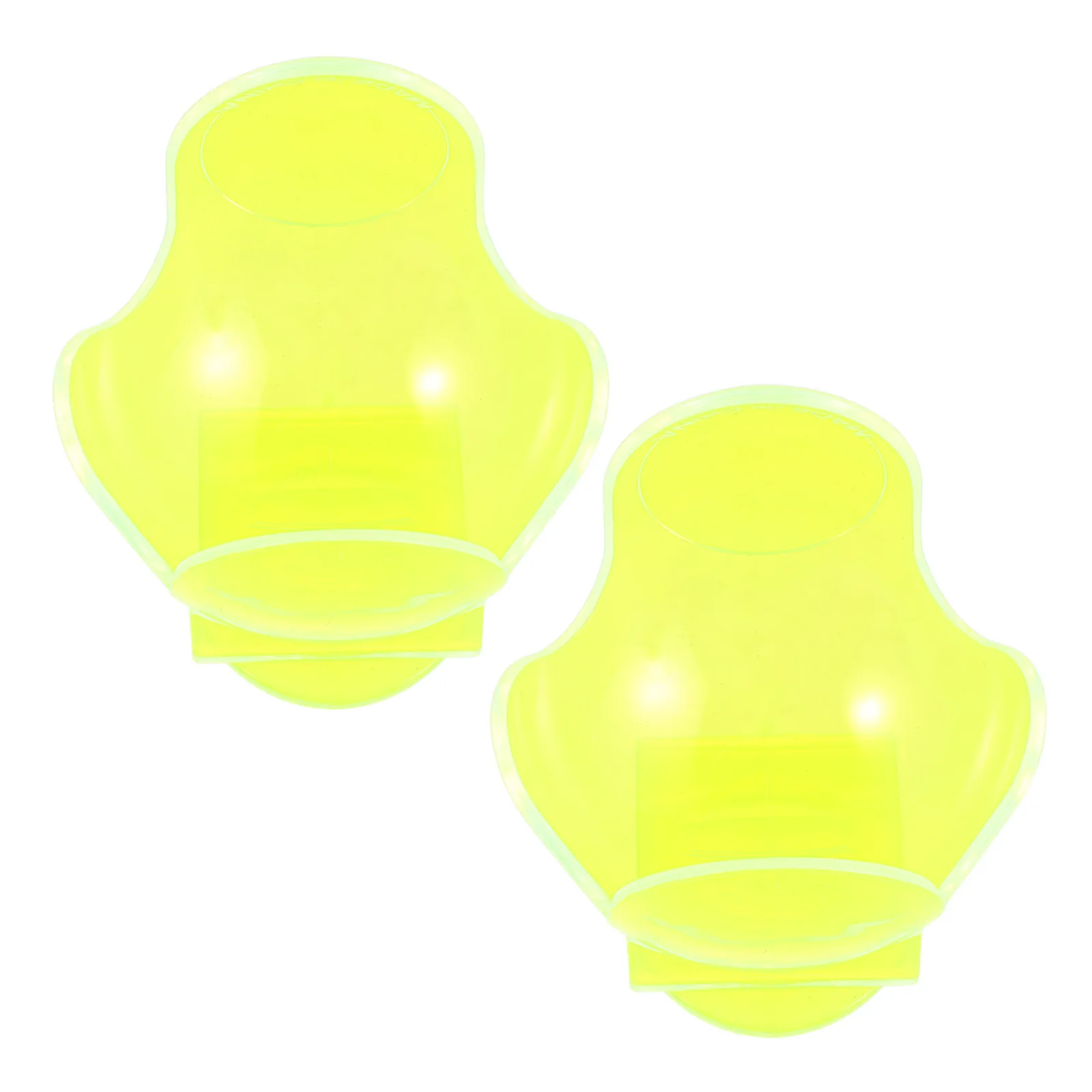 

2Pcs Tennis Ball Waistband Clip Fluorescent Yellow Sturdy Portable Ball Organizer for Tennis Golf Practice Easy Carry