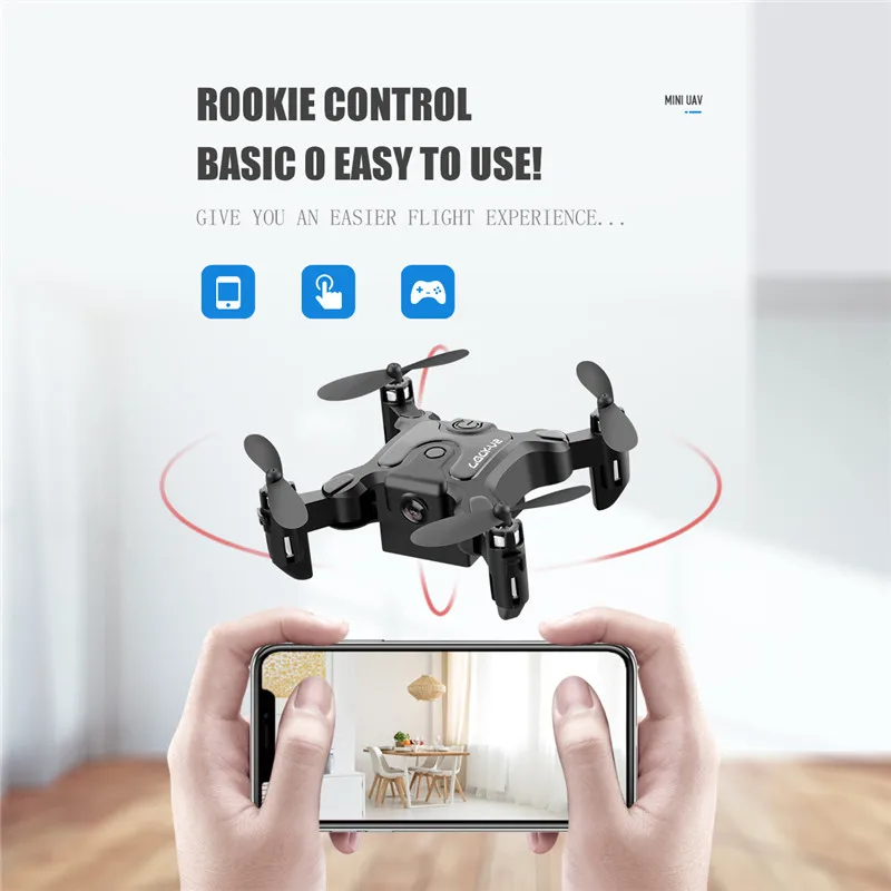 Nowy Mini Dron V2 4K 1080P HD Kamera WiFi Fpv Ciśnienie Powietrza Wysokość Uchwyty Składany Quadcopter RC Drone Kid Zabawka