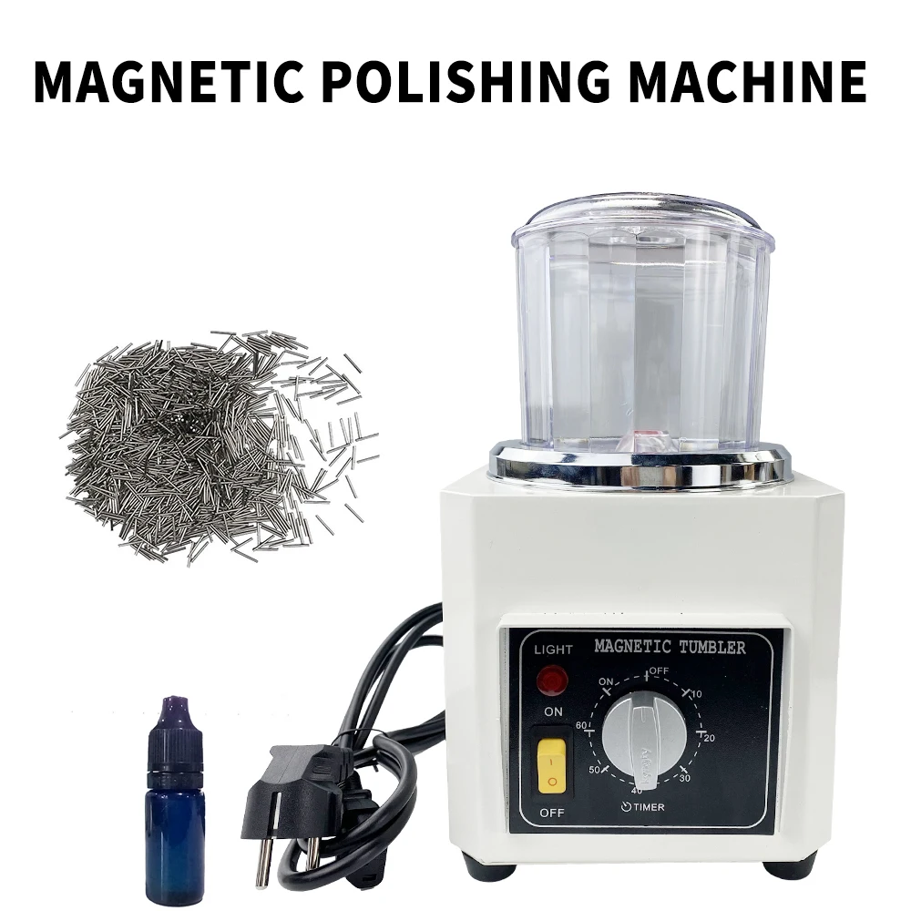 

220V/110V KT-90 Magnetic Polishing Machine Grinder Hardware Deburring Chamfering Machine Jewelry Equipment