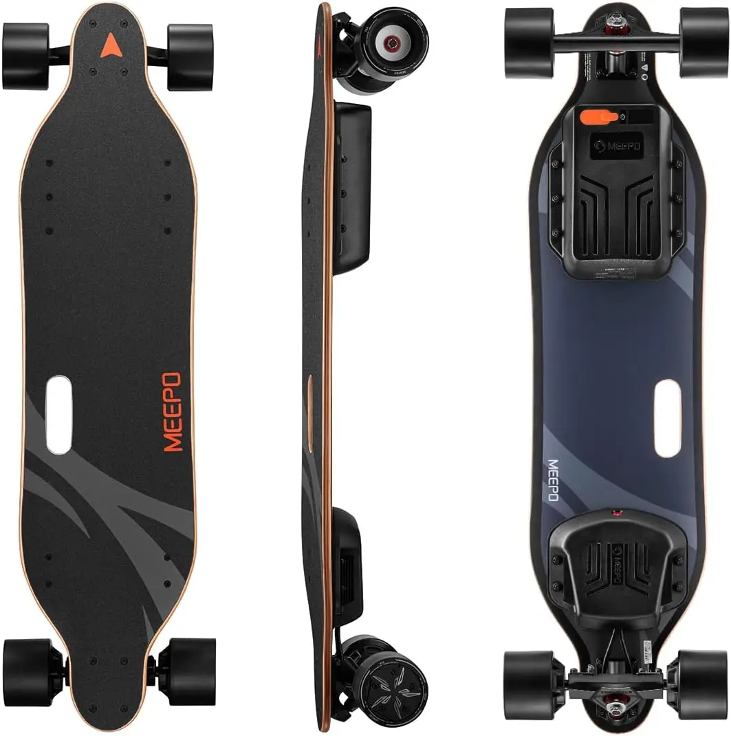 V3S/V5/V5ER/ENVY Electric Skateboard with Remote, Top Speed Up to 29 Mph, 4 Speed Smooth Braking