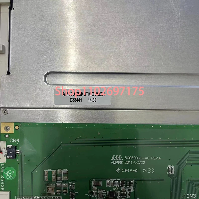 100% Original test LCD SCREEN  AM800600K3TMQW02H  LCD