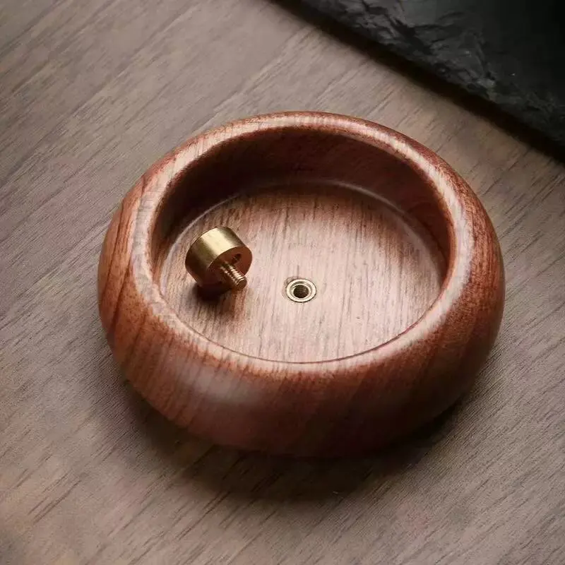 6/3/1 Stück Exquisiter Holz-Räucherstäbchenhalter für Sandelholz-Räucherstäbchen, Geeignet für Buddhistische Anbetung, Teeraum, Schreibtisch und Heimdekoration – Detail 6