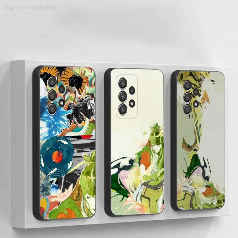 Jazz Hip Hop N-Nujabes luv(sic)  Black Protective Cell Cover For Samsung S26 25 24 23 22 21 20 10 10E Plus FE Ultra Note Soft