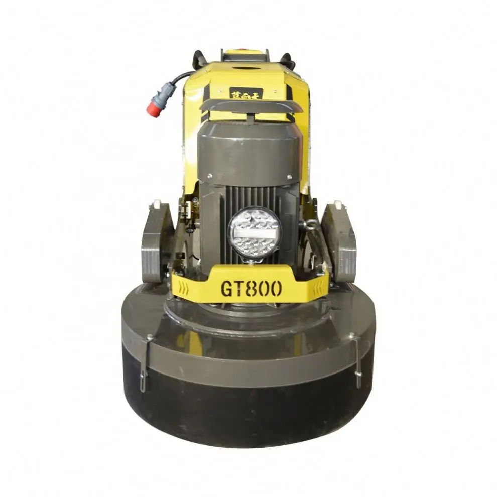 Electric Concrete Floor Grinder Hand Push Marble Stone Polishing Grinding Machine For Concrete Surface Renovation