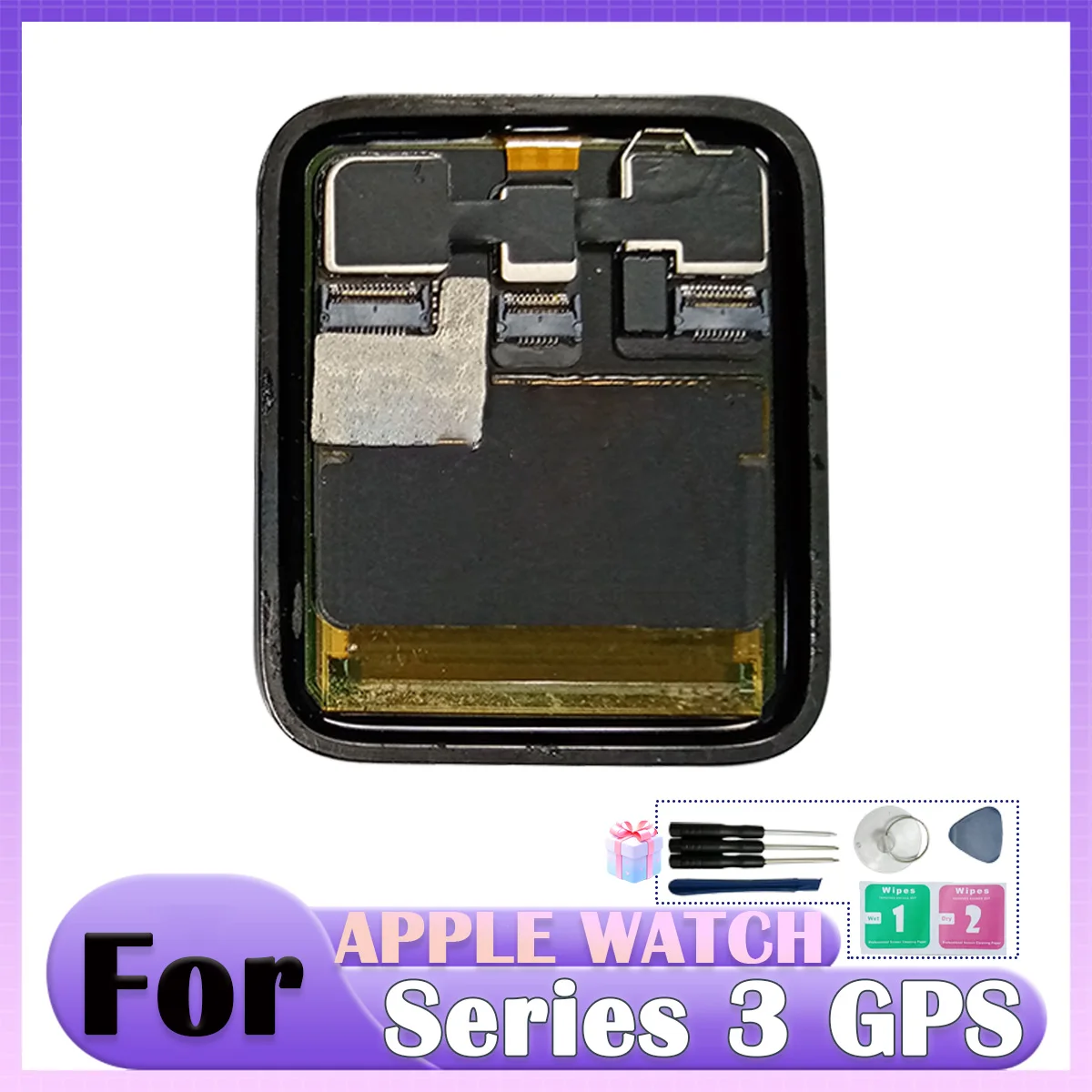 S3 LCD For Apple Watch Series 3 GPS LTE LCD Display Touch Screen Digitizer Series S3 38mm 42mm Lcd Replacement For Watch S3 LCD