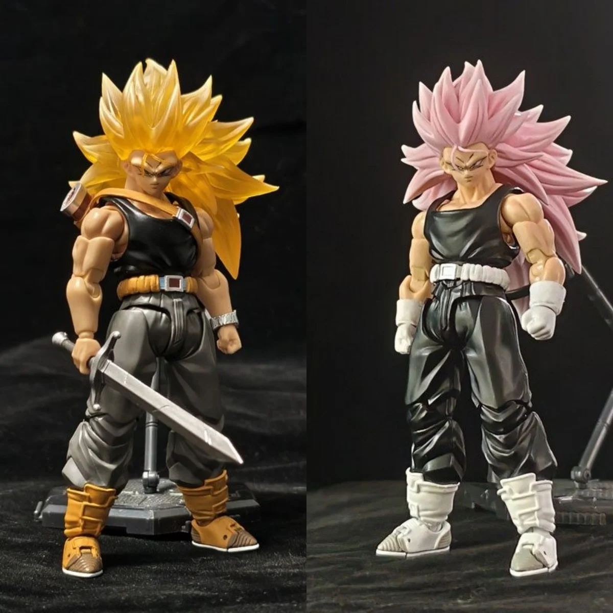 En Stock Sss Studio Dragon Ball Super Saiyan 3 Future Trunks figura articulada colección decoración modelo juguete regalos