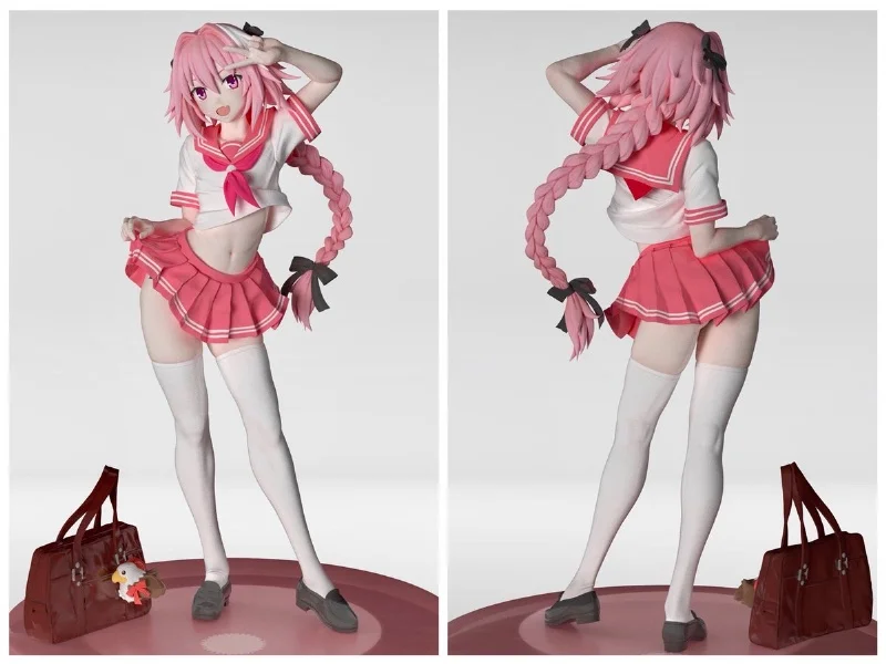 1/6 Anime Uncolored Resina Figura Kit Astolfo Destino/Grande Ordem FGO Resina Kit Modelo GK brinquedos Branco molde BRINQUEDOS Presente