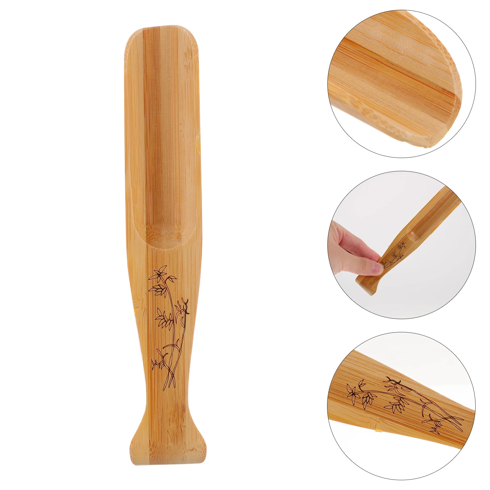 

Teaware Accessories Spoon Scoop Candies Wooden Small Coffee Filters Non-slip