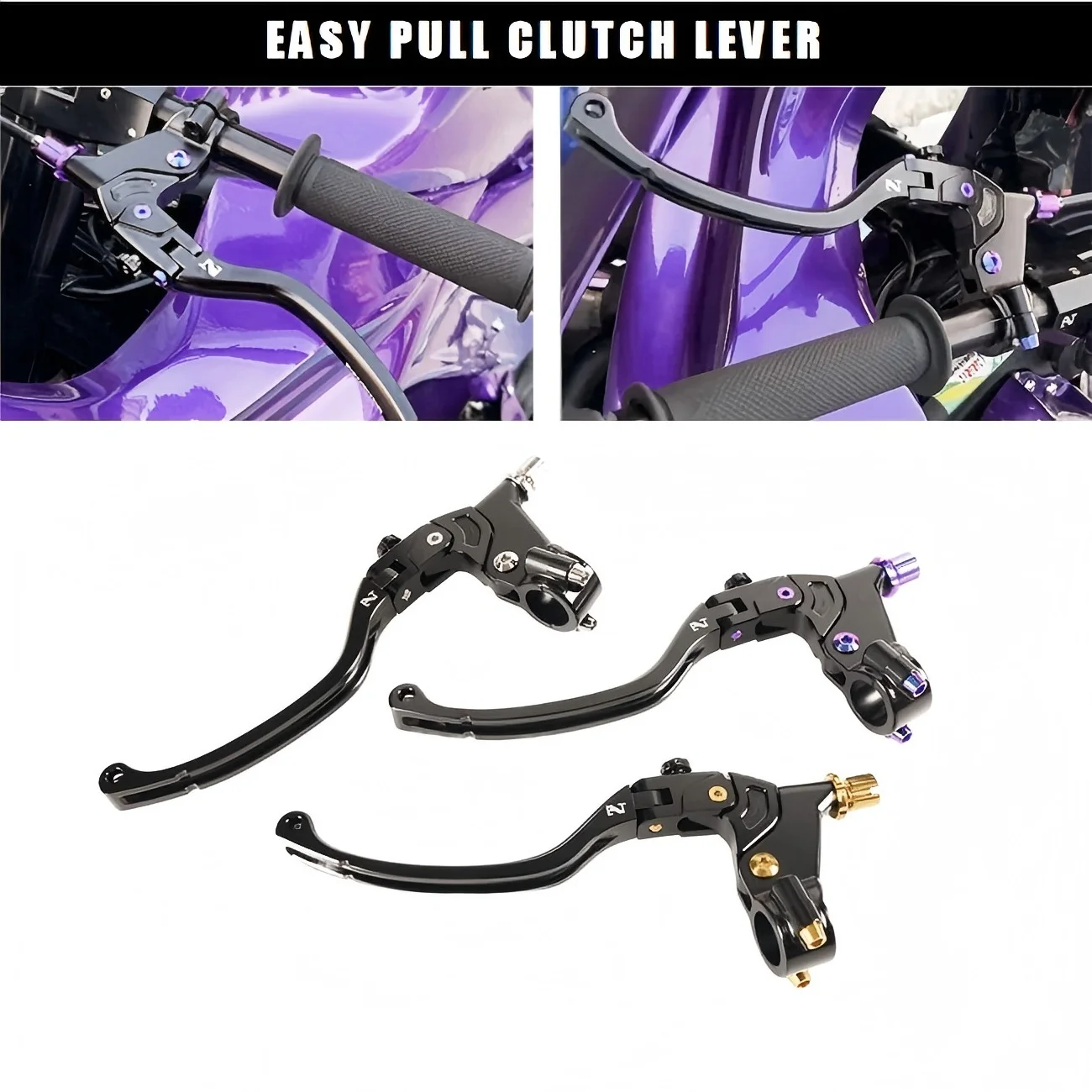 

Motorcycle Racing Easy Pull Clutch Lever Adjustable For Yamaha YZF-R3 2019-2025