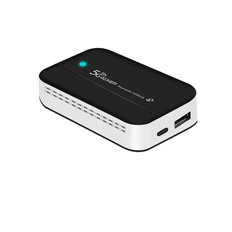 Desbloqueado 4G Mobile WiFi Hotspot, 10000 mAh Power Bank, 150Mbps, 4G LTE, Cat4, Roteador MiFi portátil com slot para cartão Sim