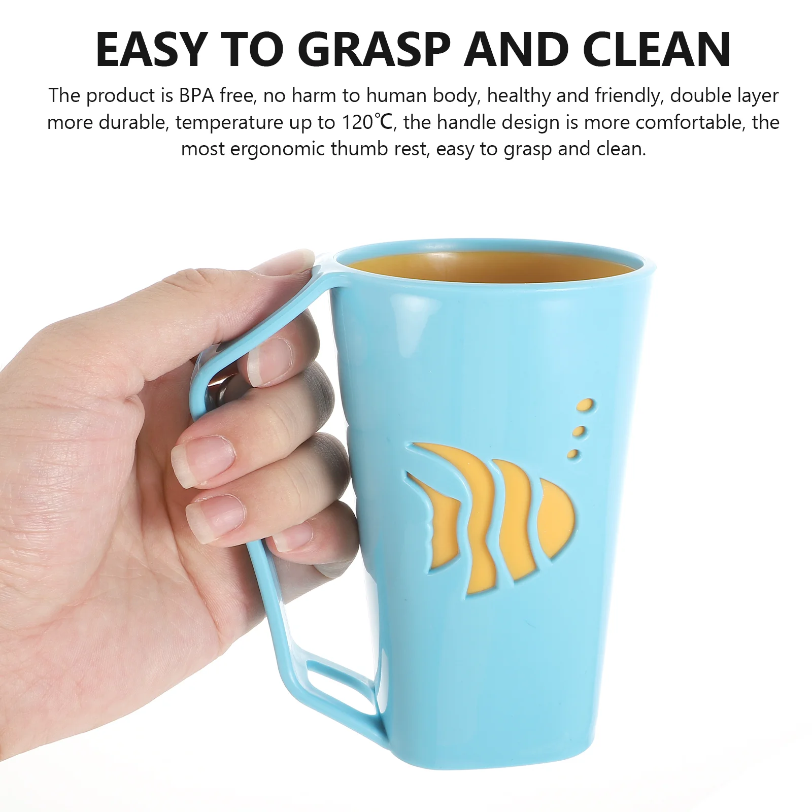 

2 Pcs Makeup Brush Mouthwash Cup Child Coffee Mug Toothpaste Dispenser Cups Toothbrush Holders