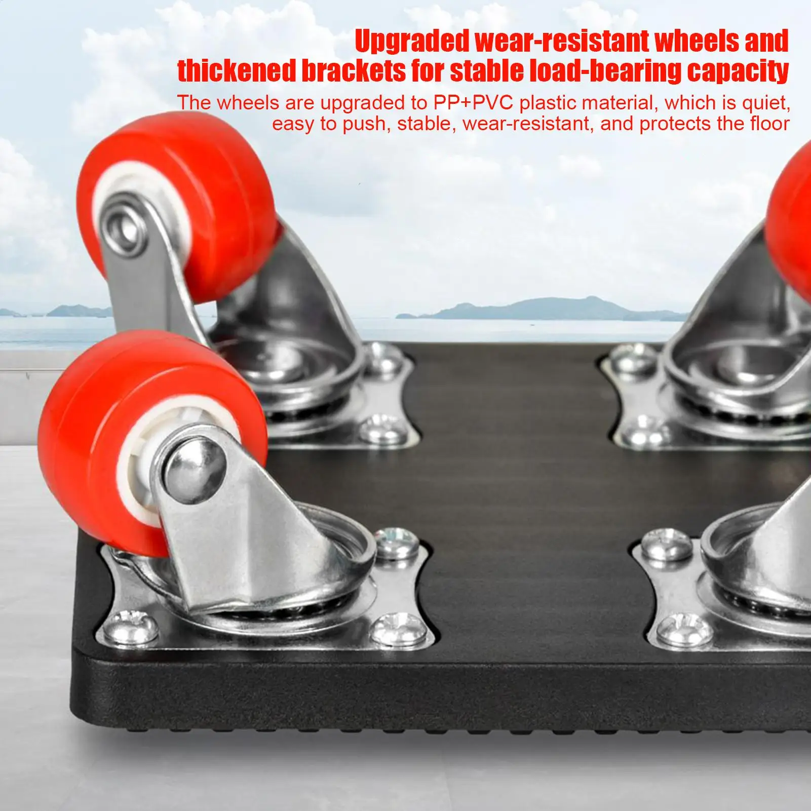 Déménageurs de meubles avec roues, rouleaux mobiles de 1100 lb pour la maison, ensemble de déménageurs de meubles rotatifs à 360 degrés pour canapé, matelas, armoire de Piano