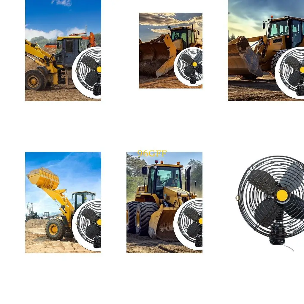 

Вентилятор транспортного средства с низким энергопотреблением 96 гф с 2 -скоростным энергоэффективным вентилятором охлаждения и