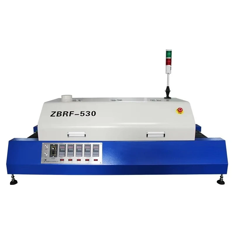 

ZHENGBANG Manufacturer Reflow Oven ZBRF530 With 5 Temperature Zones Smt Reflow Oven Soldering Machine for PCB Welding