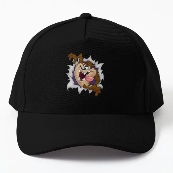 Tasmanian Devil  Baseball Cap Hat Sun Boys Casquette Summer Solid Color Bonnet  Hip Hop Casual Fish Sport Black Mens Snapback