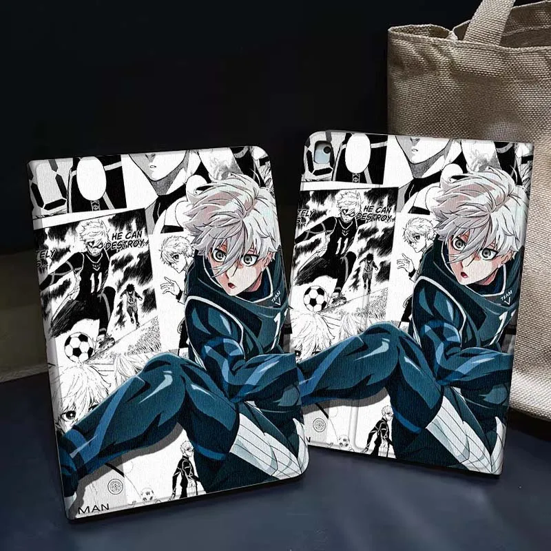 

Anime B-BLUES L-LOCKS Cool For iPad Pro Air 5th 6th 7th 13 M3 M4 M5 12.9 13.3 inch 2018 2022 2024 2025 Tablet Case