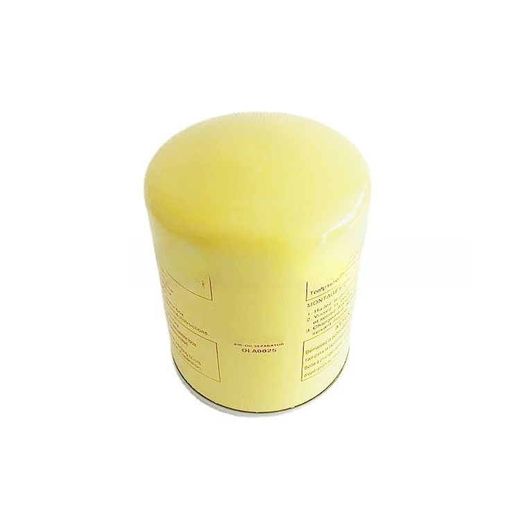 

Supply OLA0025 for 22KW 30HP Compressor Oil and Gas Separator Maintenance Kit External Oil Core