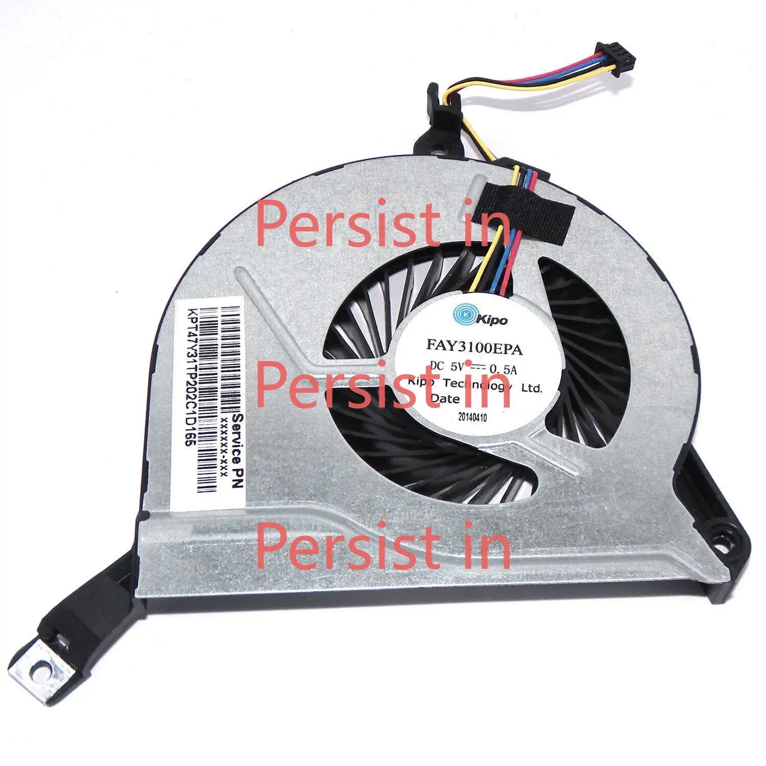 Ventilateur de refroidissement CPU pour HP Pavilion, V028TX 15-V 15-P 767712-001 Q139 Q14