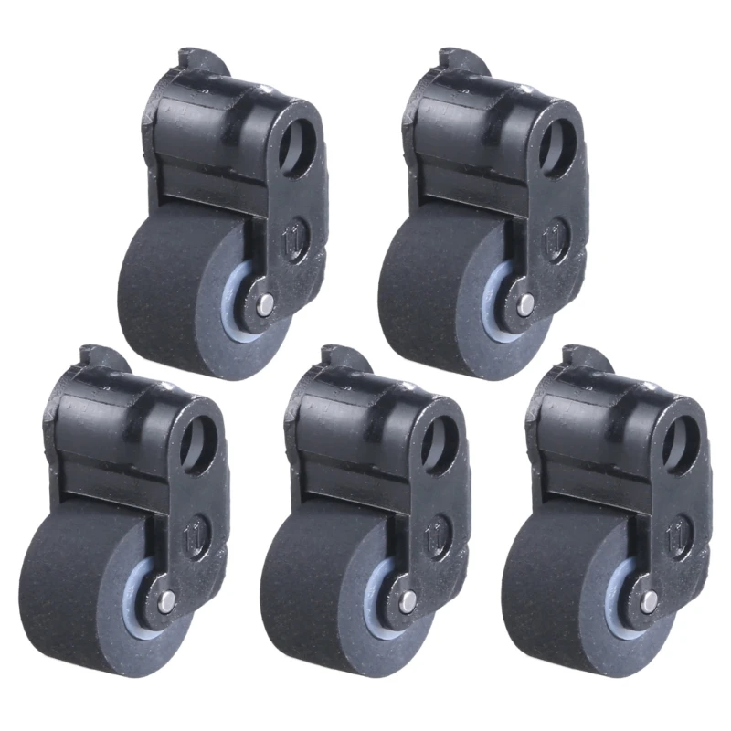 

Pack of 5 Pulley Bearing Wheel Video Recorders Roller Cassette Deck Wheel Belt Pulley 10mm Diameter Pinch Roller Pulley