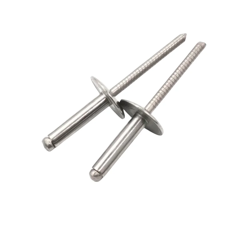 M3.2 M4 M4.8 High Strength Stainless Steel Blind Rivet Breakstem Fasteners With Excellent Bulbing Tail Formation