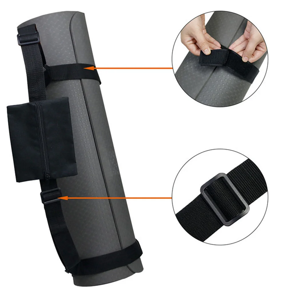 

Yoga Mat Carrying Strap Adjustable Design Durable Material Free Hands Unroll Prevention Exercise Lover Gift Yoga Mat Strap
