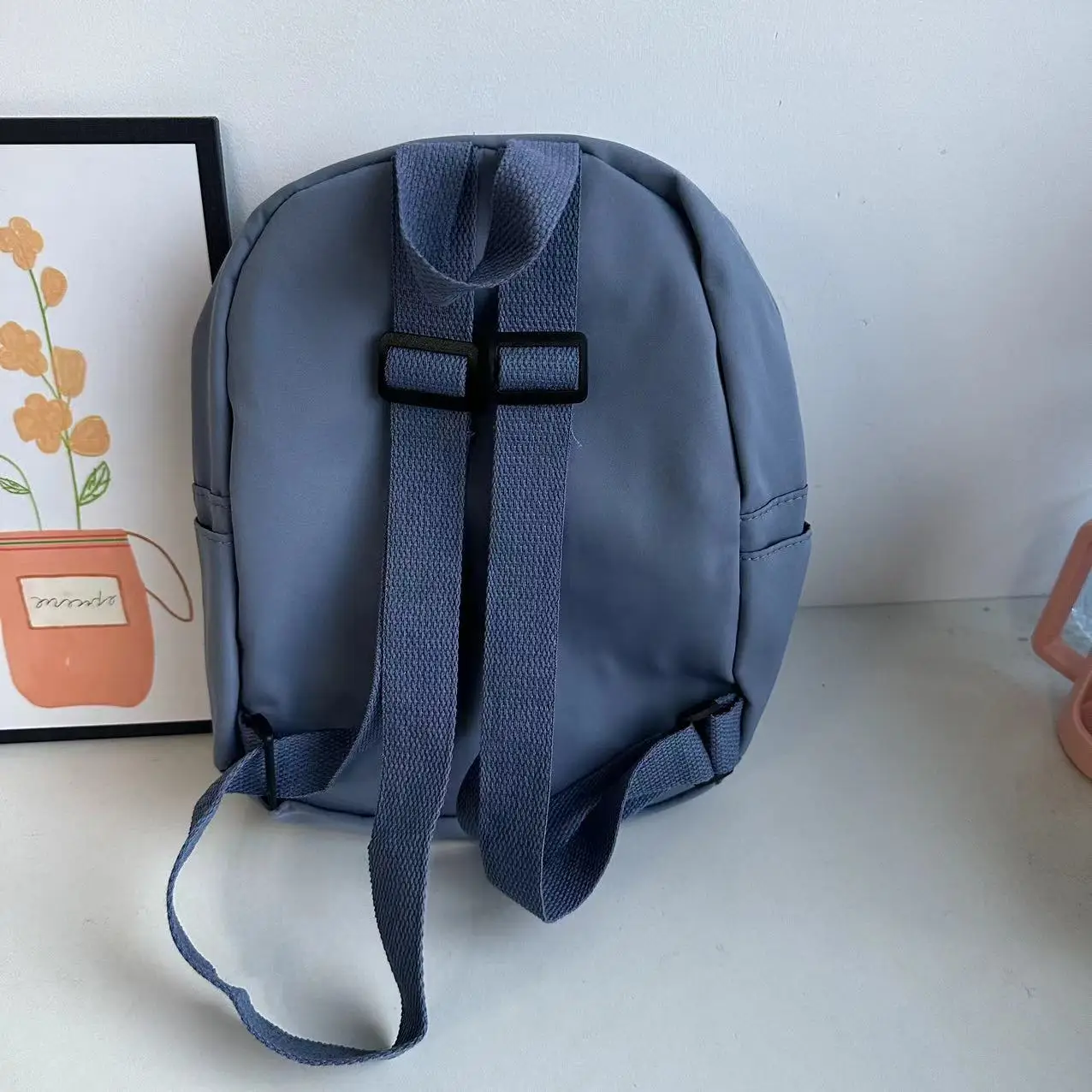 Customized Name Children's Backpack Cartoon Rabbit Nylon Bag, Kindergarten Backpack, Embroidered Name Children's Cute Bag