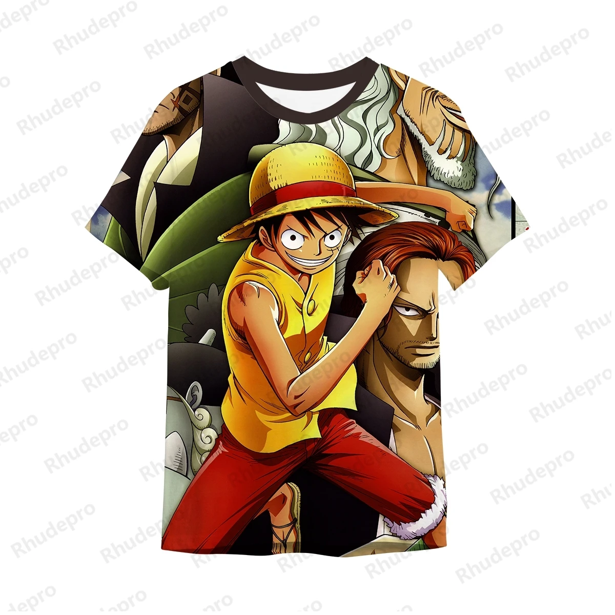 Macaco d luffy camiseta para homens moda crianças cosplay camisetas uma peça streetwear novo anime roupas de alta qualidade masculino 5xl