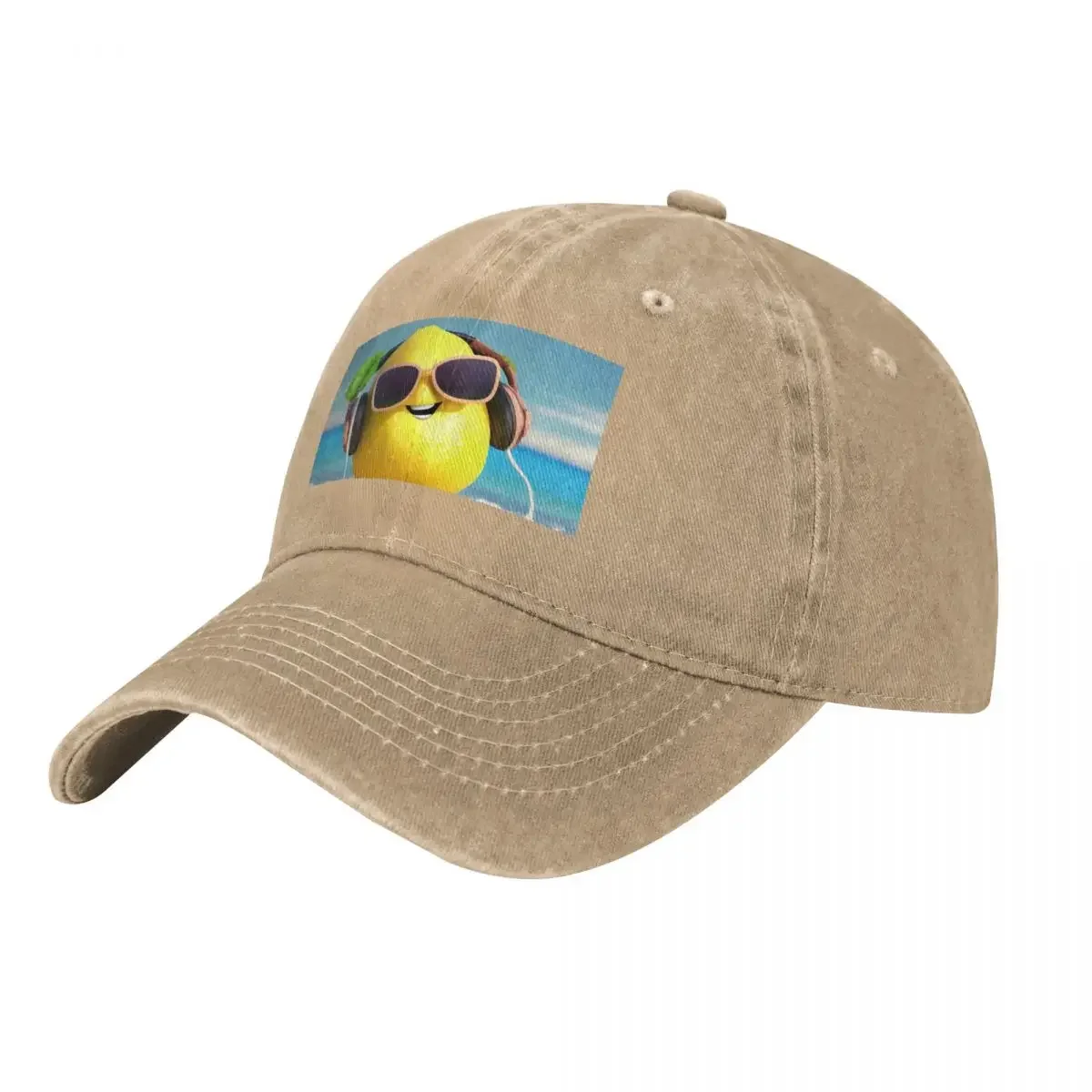 

Lemon on Holiday Baseball Cap funny hat Dropshipping Women's Golf Wear Men's