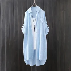 Long Sleeve Blouse Stylish Women's Shirts Korean Dongdaemun 2025 Women's Elegant Blouses Summer Clothes Luxury Clothing