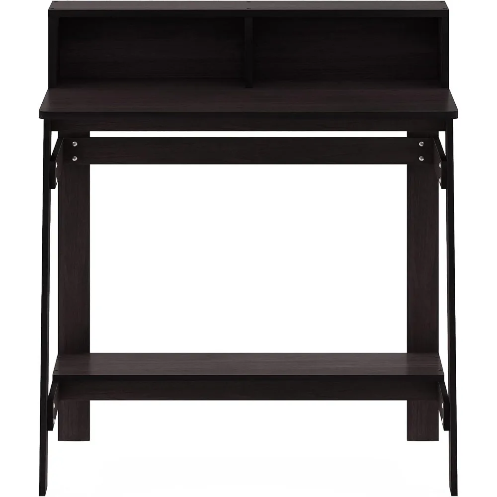 Biurko komputerowe Simplistic A Frame, ciemny orzech