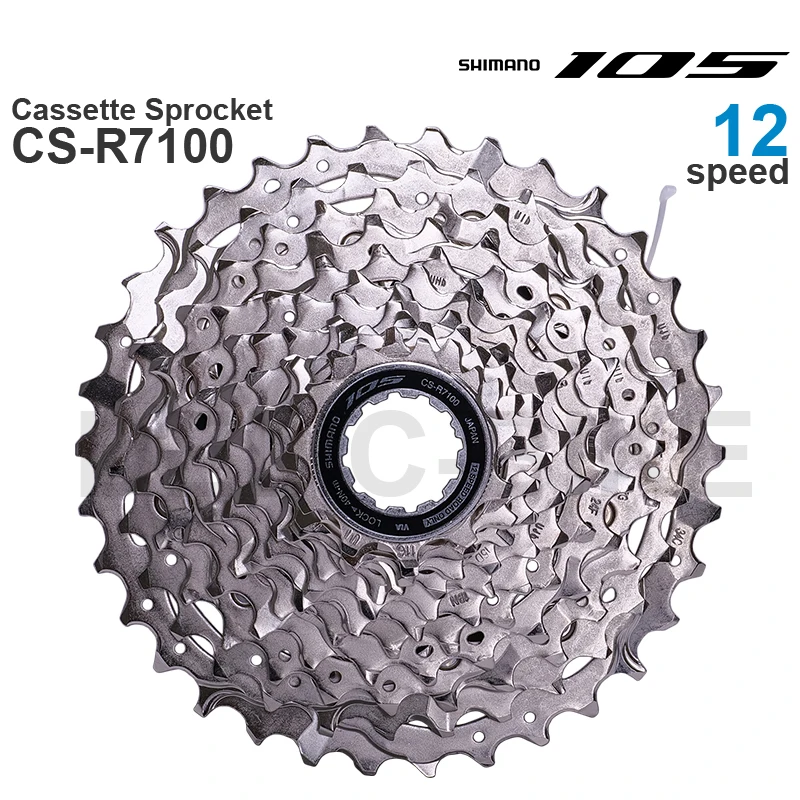 SHIMANO 105 12-speed Road Cassette Sprocket CS-R7100 CS-HG710-12 Original Parts