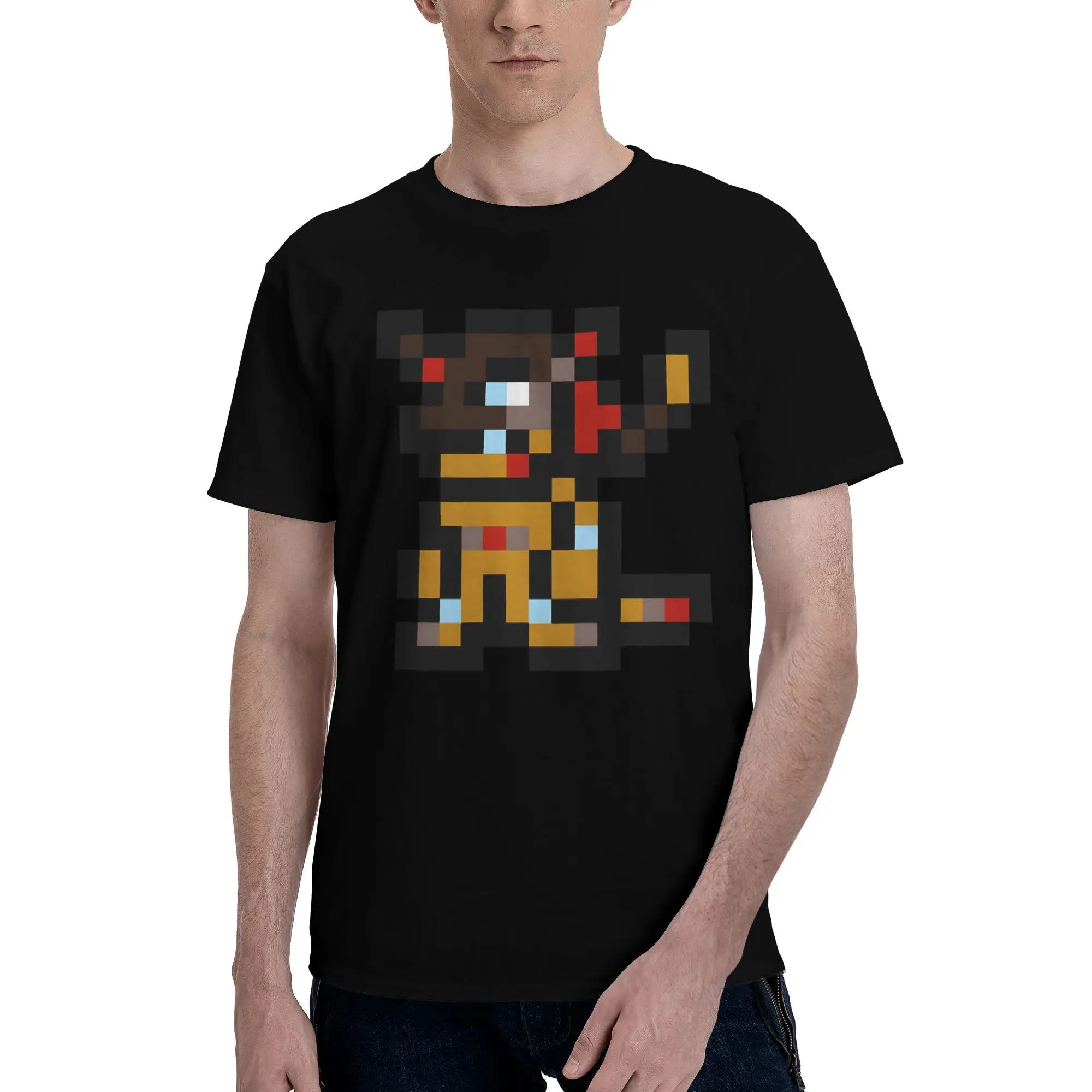 Digimon 8 Funny 100% Cotton T-Shirt Bandai Tops Tees For Men