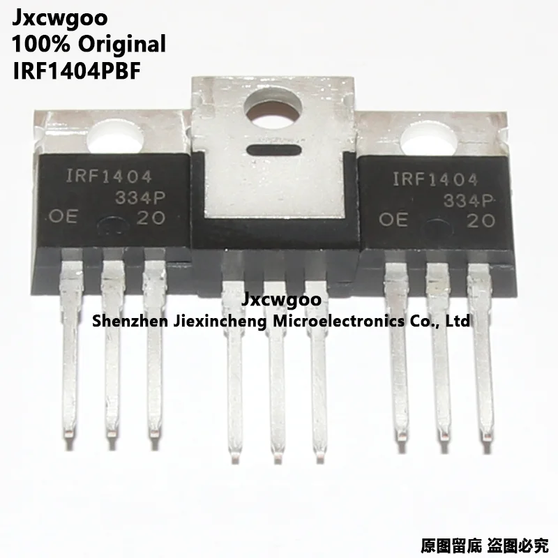 50pcs New IRF1404PBF 162A TO-220 Original Imported MOS IRF1404 FET 40V 100%